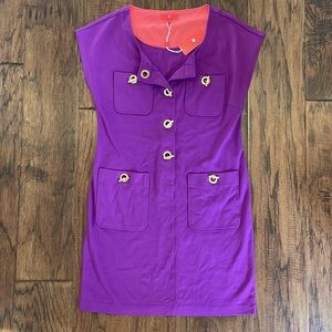 NWT Ivanka Trump Purple Magic Career Dress size medium